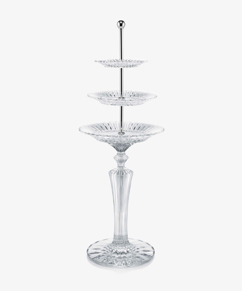 A-43724<br><b>BACCARAT</b><br>밀 누이 톨 페이스트리 파티 스탠드</b><br>[매장가-520만원대]