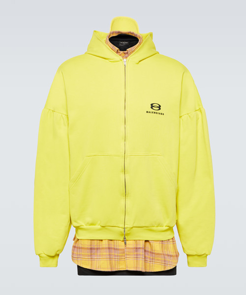 JK-24832<br><b>BALENCIAGA</b><br>유니티 스포츠 아이콘 레이어드 후디</b><br>[매장가-450만원대]