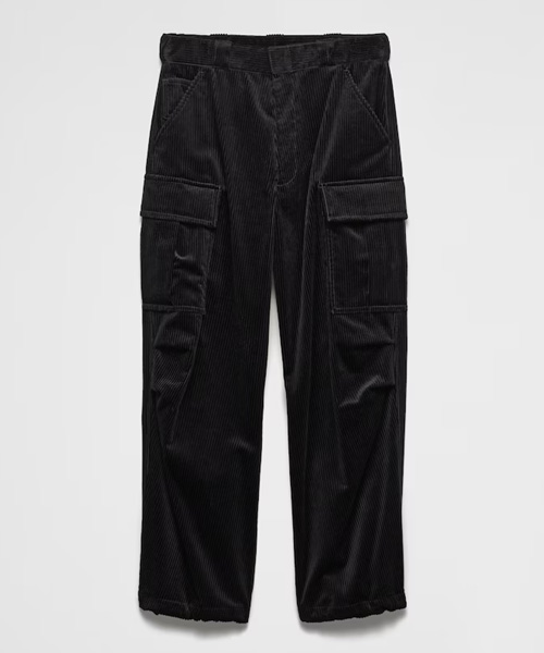 P-16338<br><b>PRADA</b><br>카고 포켓 코듀로이 팬츠</b><br>[매장가-280만원대]