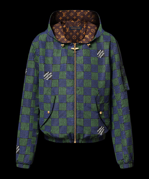 JK-24828<br><b>LOUIS VUITTON</b><br>다미에 리버서블 윈드브레이커</b><br>[매장가-490만원대]
