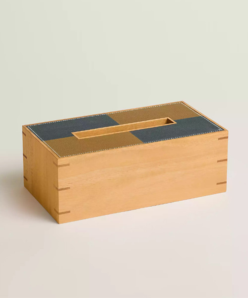A-43730<br><b>HERMES</b><br>플레야드 티슈 케이스</b><br>[매장가-270만원대]