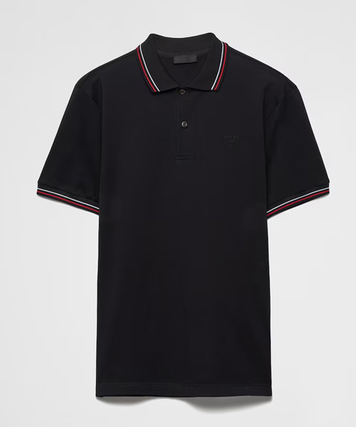 T-31498<br><b>PRADA</b><br>숏 슬리브 피케 폴로셔츠</b><br>[매장가-100만원대]