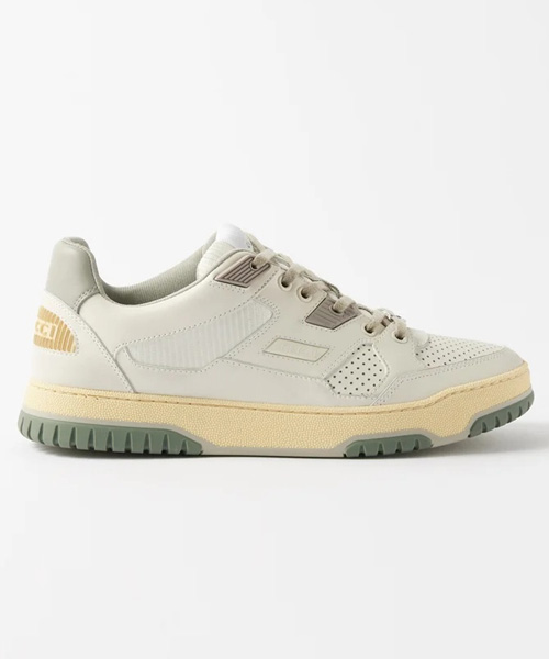 A-43735<br><b>GUCCI</b><br>레더 스니커즈</b><br>[매장가-130만원대]