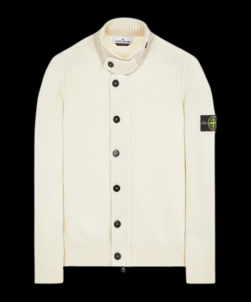 JK-24840<br><b>STONE ISLAND</b><br>램스울 니트 가디건</b><br>[매장가-90만원대]