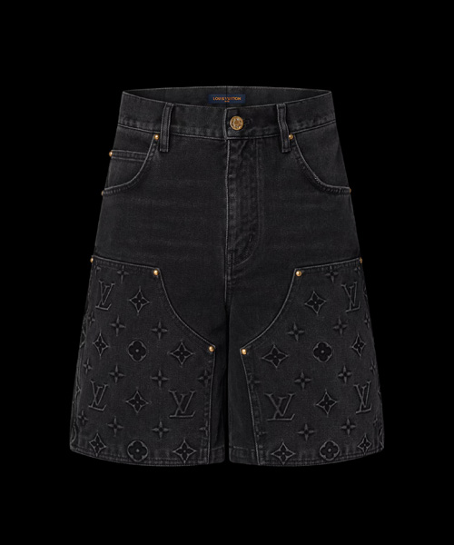 P-16351<br><b>LOUIS VUITTON</b><br>데님 워크웨어 쇼츠</b><br>[매장가-210만원대]