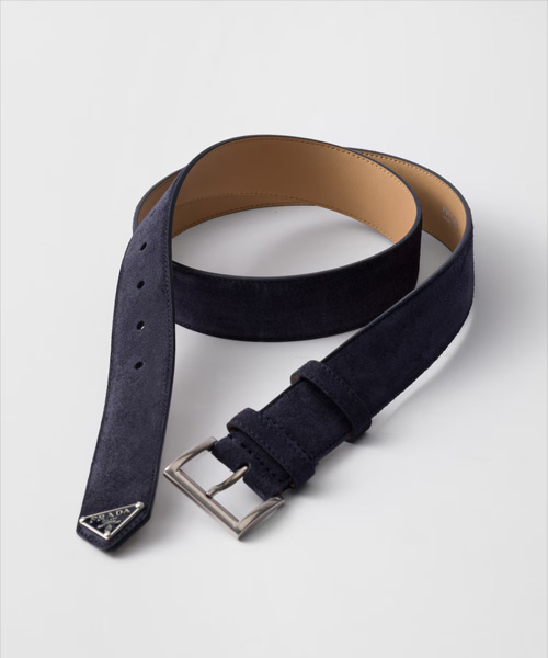 A-43753<br><b>PRADA</b><br>스웨이드 벨트</b><br>[매장가-80만원대]