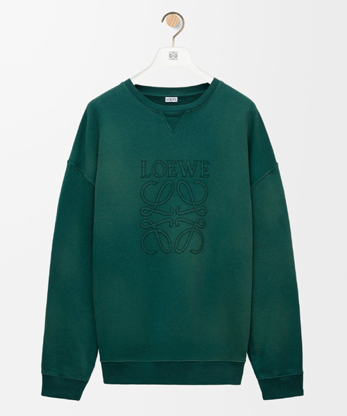 T-31522<br><b>LOEWE</b><br>애너그램 아플리케 디테일 스웨트셔츠</b><br>[매장가-130만원대]