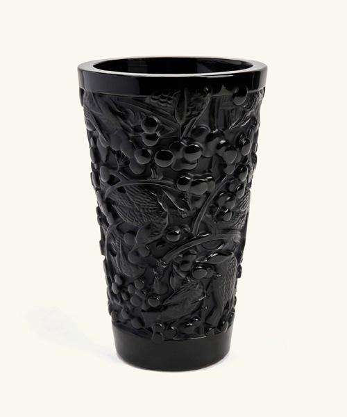 A-43798<br><b>LALIQUE</b><br>MERLES ET RAISINS 꽃병</b><br>[매장가-440만원대]