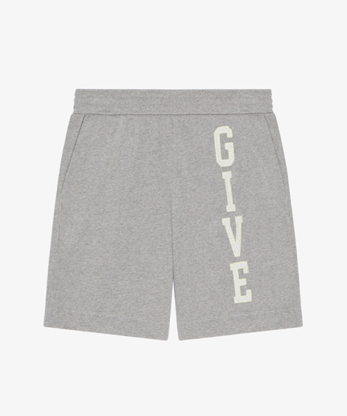 P-16357<br><b>GIVENCHY</b><br>지방시 컬리지 플리스 버뮤다 쇼츠</b><br>[매장가-40만원대]