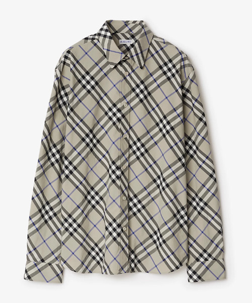 S-5672<br><b>BURBERRY</b><br>체크 코튼 셔츠</b><br>[매장가-100만원대]