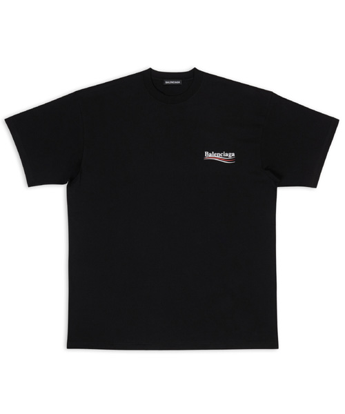 T-31563<br><b>BALENCIAGA</b><br>폴리티컬 캠페인 코튼 티셔츠</b><br>[매장가-90만원대]