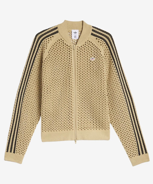 JK-24852<br><b>ADIDAS x CLOT CROCHET</b><br>트랙 탑 베이지 톤</b><br>[매장가-20만원대]
