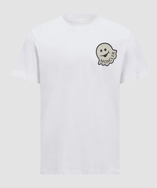 T-31535<br><b>MONCLER</b><br>카툰 로고 코튼 티셔츠</b><br>[매장가-50만원대]
