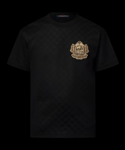 T-31601<br><b>LOUIS VUITTON</b><br>시그니처 패치 코튼 티셔츠</b><br>[매장가-160만원대]