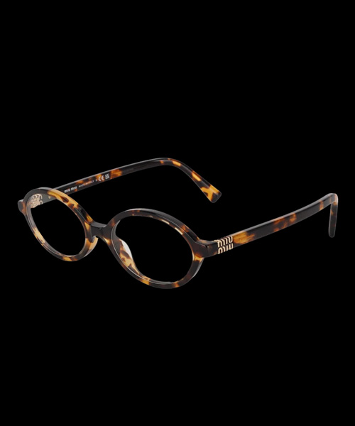 A-43919<br><b>MIU MIU</b><br>리가드 블루 렌즈 허니 톨토이즈쉘 아세테이트 스탠다드 핏</b><br>[매장가-50만원대]