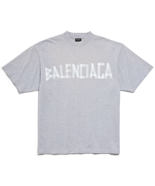 T-31619<br><b>BALENCIAGA</b><br>뉴 테이프 타입 TR 코튼 티셔츠</b><br>[매장가-120만원대]