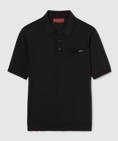 T-31611<br><b>GUCCI</b><br>인타르시아 파인 울 니트 폴로 탑</b><br>[매장가-190만원대]