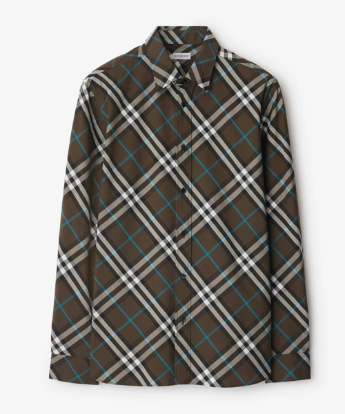 S-5707<br><b>BURBERRY</b><br>체크 코튼 셔츠</b><br>[매장가-80만원대]