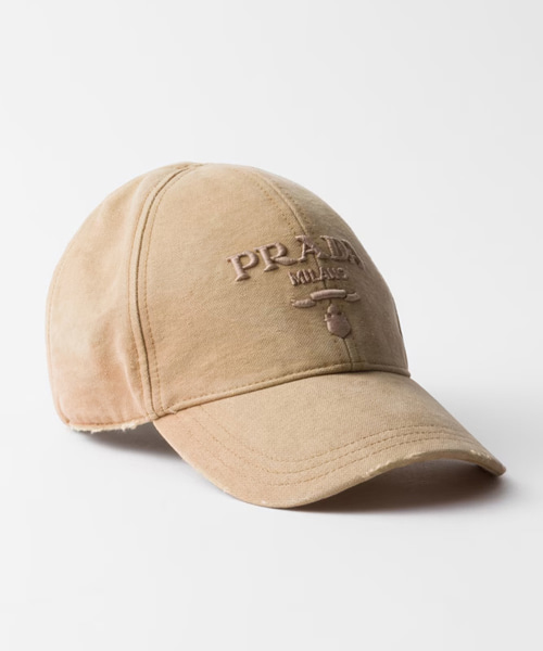 A-44033<br><b>PRADA</b><br>캔버스 베이스볼 캡</b><br>[매장가-100만원대]