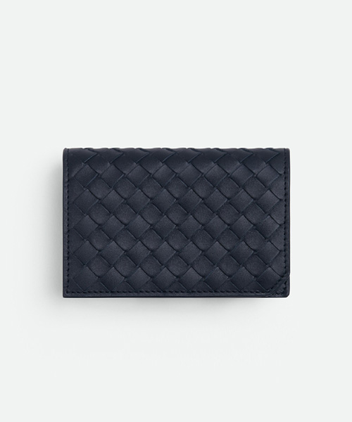 A-44124<br><b>BOTTEGA VENETA</b><br>인트레치아토 피콜로 명함 케이스</b><br>[매장가-60만원대]