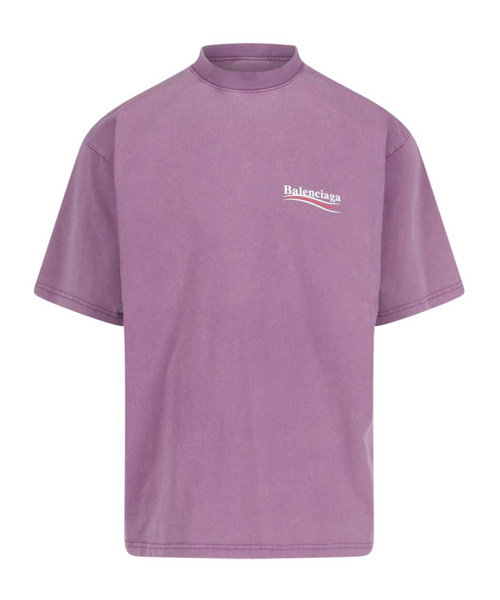 T-31679<br><b>BALENCIAGA</b><br>폴리티컬 캠페인 코튼 티셔츠</b><br>[매장가-80만원대]