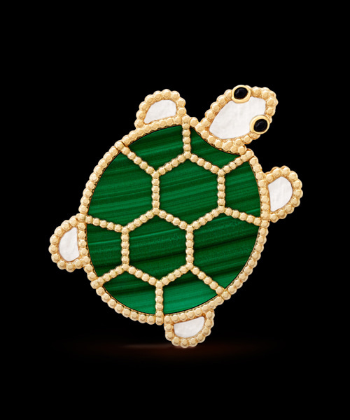 A-44116<br><b>VANCLEEF & ARPELS</b><br>럭키 애니멀 터틀 클립</b><br>[매장가-1200만원대]