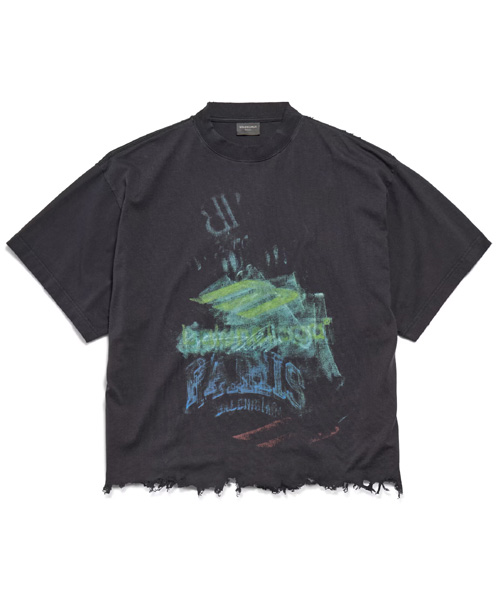 T-31677<br><b>BALENCIAGA</b><br>DIY 임프린트 티셔츠</b><br>[매장가-110만원대]