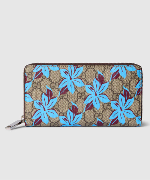 A-44087<br><b>GUCCI</b><br>GG 프린트 어라운드 월릿</b><br>[매장가-130만원대]