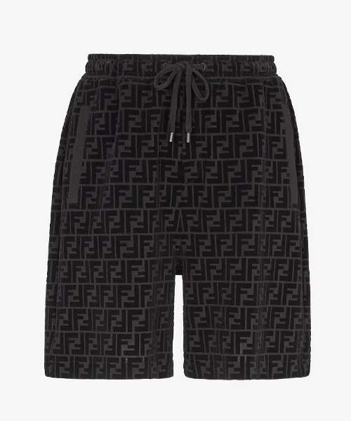 P-16401<br><b>FENDI</b><br>블랙 피케 쇼츠</b><br>[매장가-140만원대]