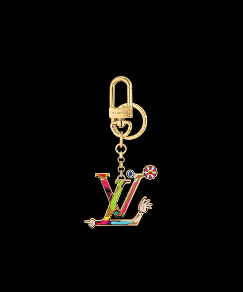A-44114<br><b>LOUIS VUITTON x TAKASHI MURAKAMI</b><br>LV 아이코닉 슈퍼플랫 키 홀더</b><br>[매장가-60만원대]
