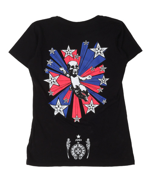 T-31655<br><b>CHROME HEARTS</b><br>스컬 베이비 포티 티셔츠</b><br>[매장가-60만원대]