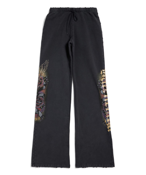 P-16406<br><b>BALENCIAGA</b><br>태키 플레어드 스웨트팬츠</b><br>[매장가-210만원대]