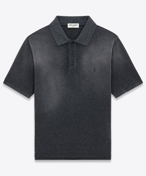 T-31696<br><b>SAINT LAURENT</b><br>카상드르 피케 코튼 폴로 셔츠</b><br>[매장가-80만원대]