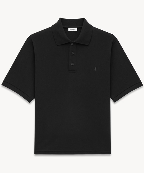 T-31697<br><b>SAINT LAURENT</b><br>카상드르 피케 코튼 폴로 셔츠</b><br>[매장가-80만원대]