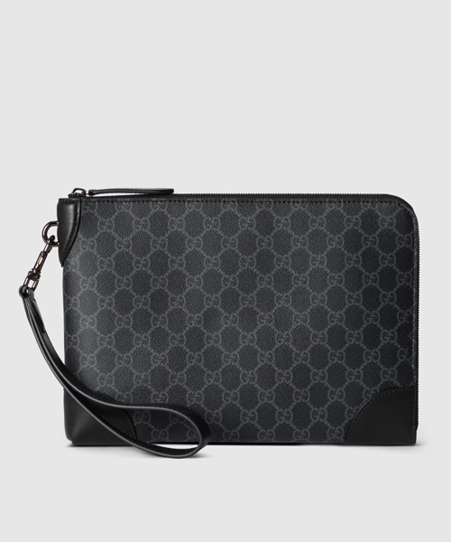 A-44211<br><b>GUCCI</b><br>GG 엠블럼 스몰 비즈니스 케이스</b><br>[매장가-150만원대]