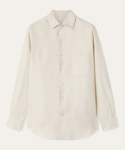 S-5735<br><b>LORO PIANA</b><br>안드레 리넨 셔츠</b><br>[매장가-120만원대]