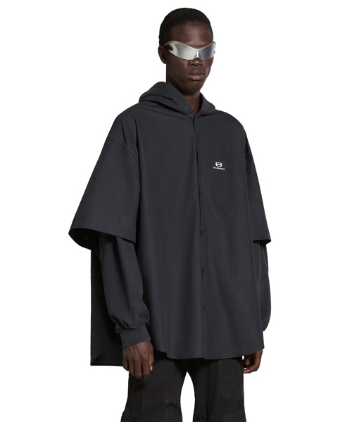 S-5739<br><b>BALENCIAGA</b><br>유니티 스포츠 아이콘 패치 셔츠</b><br>[매장가-200만원대]