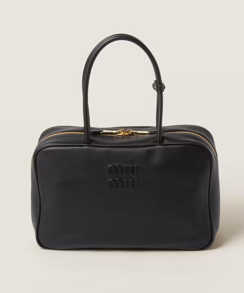 A-44297<br><b>MIU MIU</b><br>가죽 보 백</b><br>[매장가-490만원대]