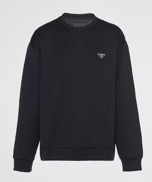 T-31782<br><b>PRADA</b><br>테크니컬 코튼 스웨트셔츠</b><br>[매장가-220만원대]