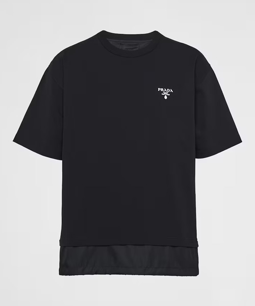 T-31780<br><b>PRADA</b><br>리나일론 저지 티셔츠</b><br>[매장가-160만원대]