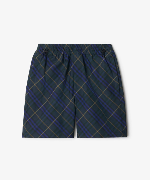 P-16427<br><b>BURBERRY</b><br>체크 트윌 쇼츠</b><br>[매장가-120만원대]