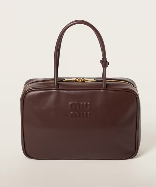 A-44298<br><b>MIU MIU</b><br>가죽 보 백</b><br>[매장가-490만원대]