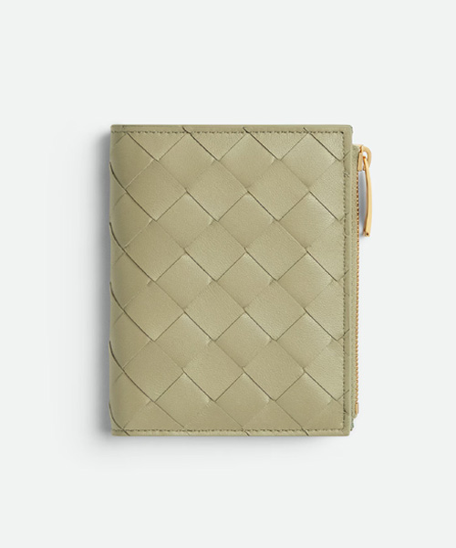 A-44367<br><b>BOTTEGA VENETA</b><br>스몰 인트레치아토 폴더형 월릿</b><br>[매장가-90만원대]