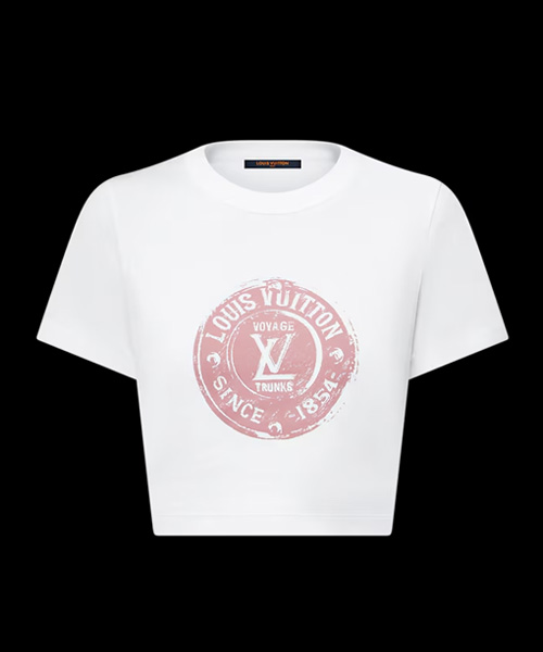 T-31796<br><b>LOUIS VUITTON</b><br>LV 스탬프 코튼 티셔츠</b><br>[매장가-120만원대]