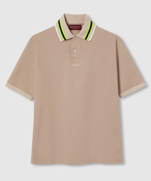 T-31803<br><b>GUCCI</b><br>엠브로이더리 코튼 폴로 셔츠</b><br>[매장가-120만원대]