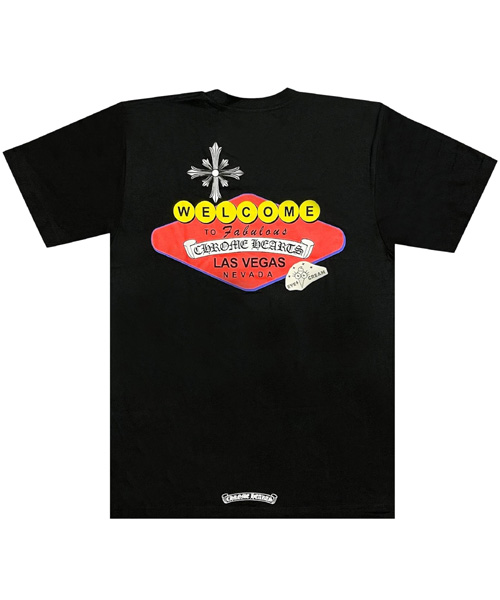 T-31789<br><b>CHROME HEARTS</b><br>라스베가스 익스클루시브 코튼 티셔츠</b><br>[매장가-80만원대]