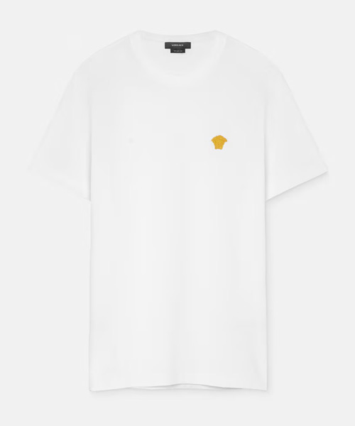 T-31831<br><b>VERSACE</b><br>메두사 자수 코튼 티셔츠</b><br>[매장가-50만원대]
