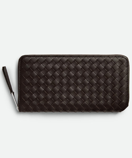 A-44416<br><b>BOTTEGA VENETA</b><br>인트레치아토 피콜로 지퍼-어라운드 지갑</b><br>[매장가-130만원대]
