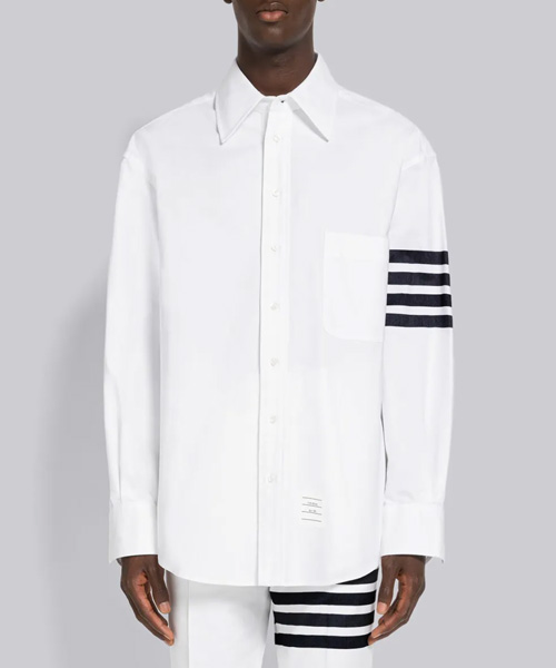 S-5765<br><b>THOM BROWNE</b><br>클래식 4-바 옥스포드 셔츠</b><br>[매장가-120만원대]