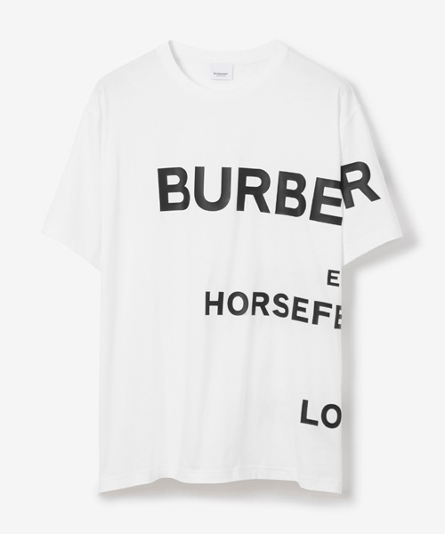 T-31822<br><b>BURBERRY</b><br>호스페리 로고 프린트 코튼 티셔츠</b><br>[매장가-70만원대]